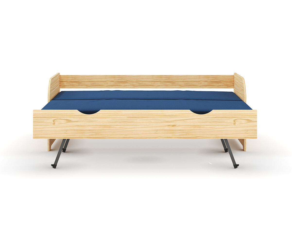 Lit Gigogne Bali Mobilier Gain De Place 2 Couchages