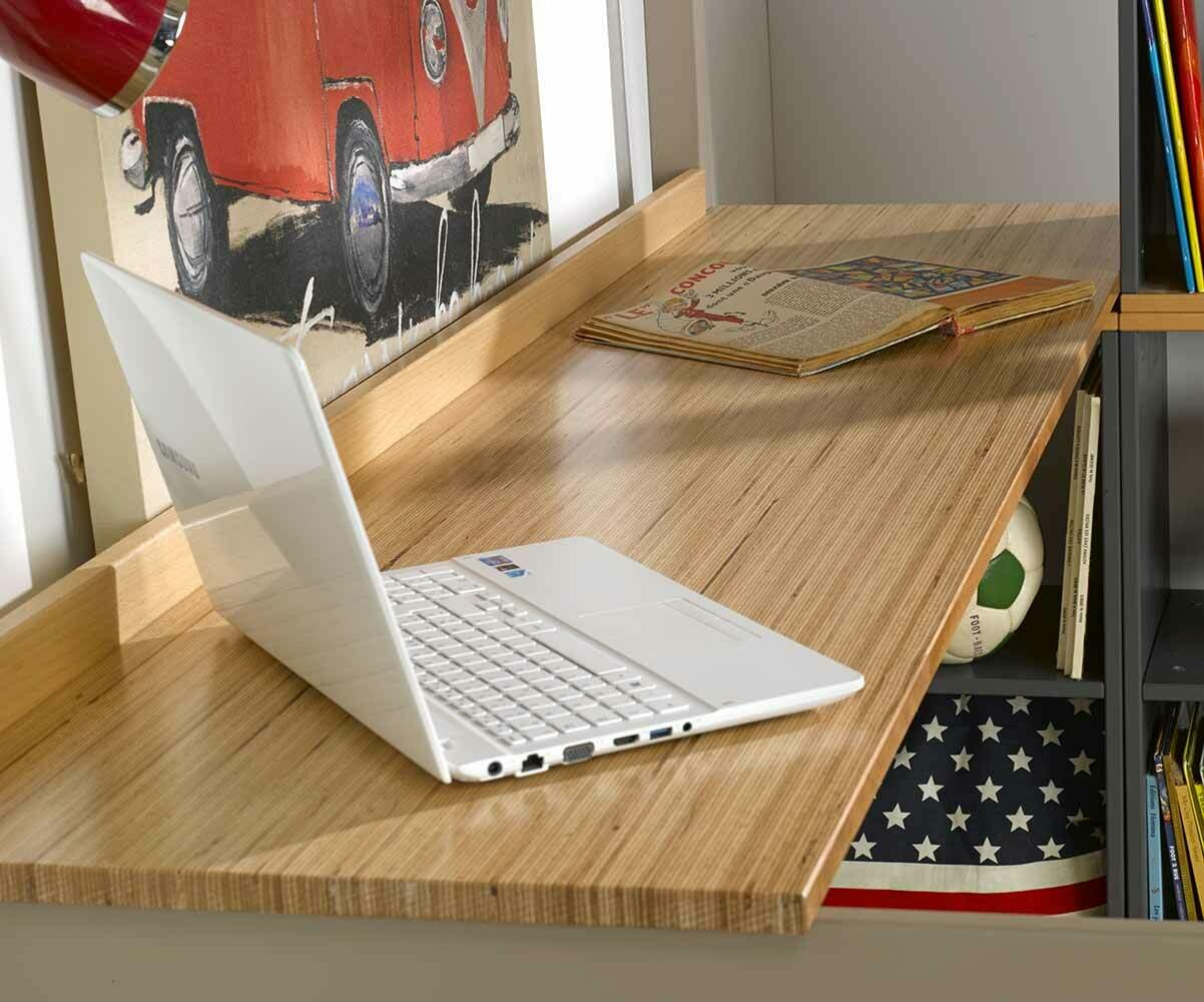 Bureau pour lit enfant mezzanine Clay
