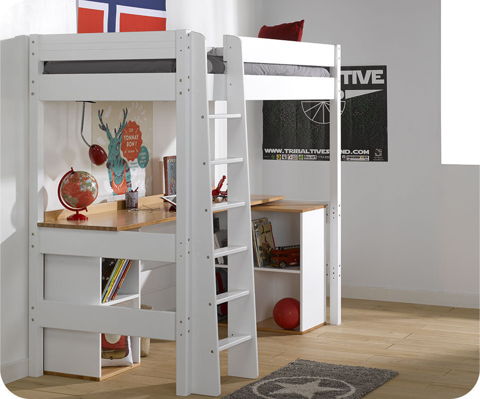 lit mezzanine moins de 6 ans