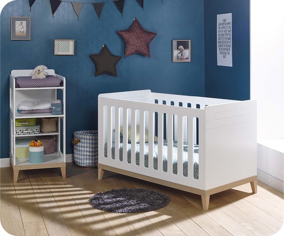 lit bebe evolutif et table a langer