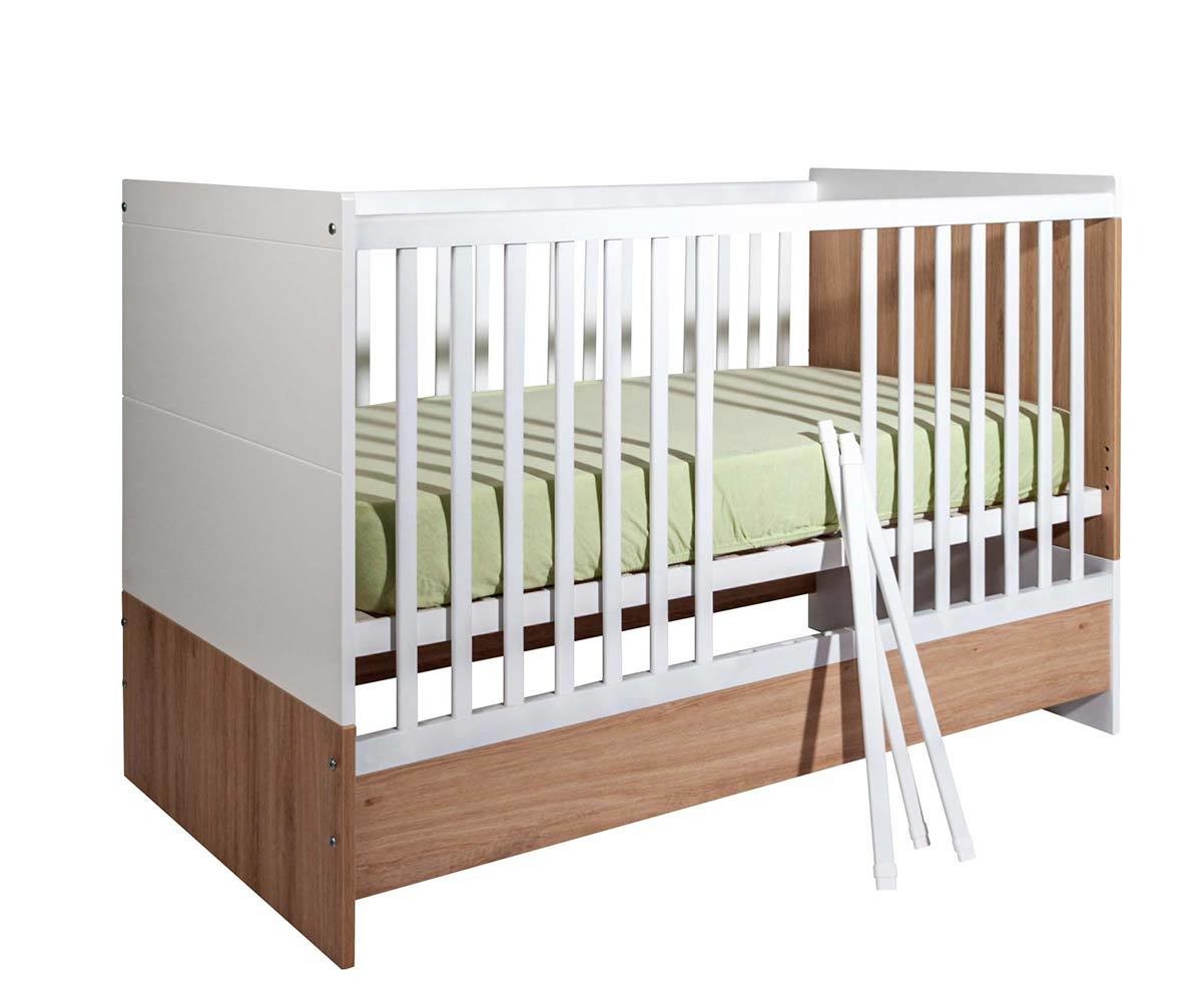 Lit Bebe Evolutif A Barreaux Holly En Bois 70x140 Cm Mixte