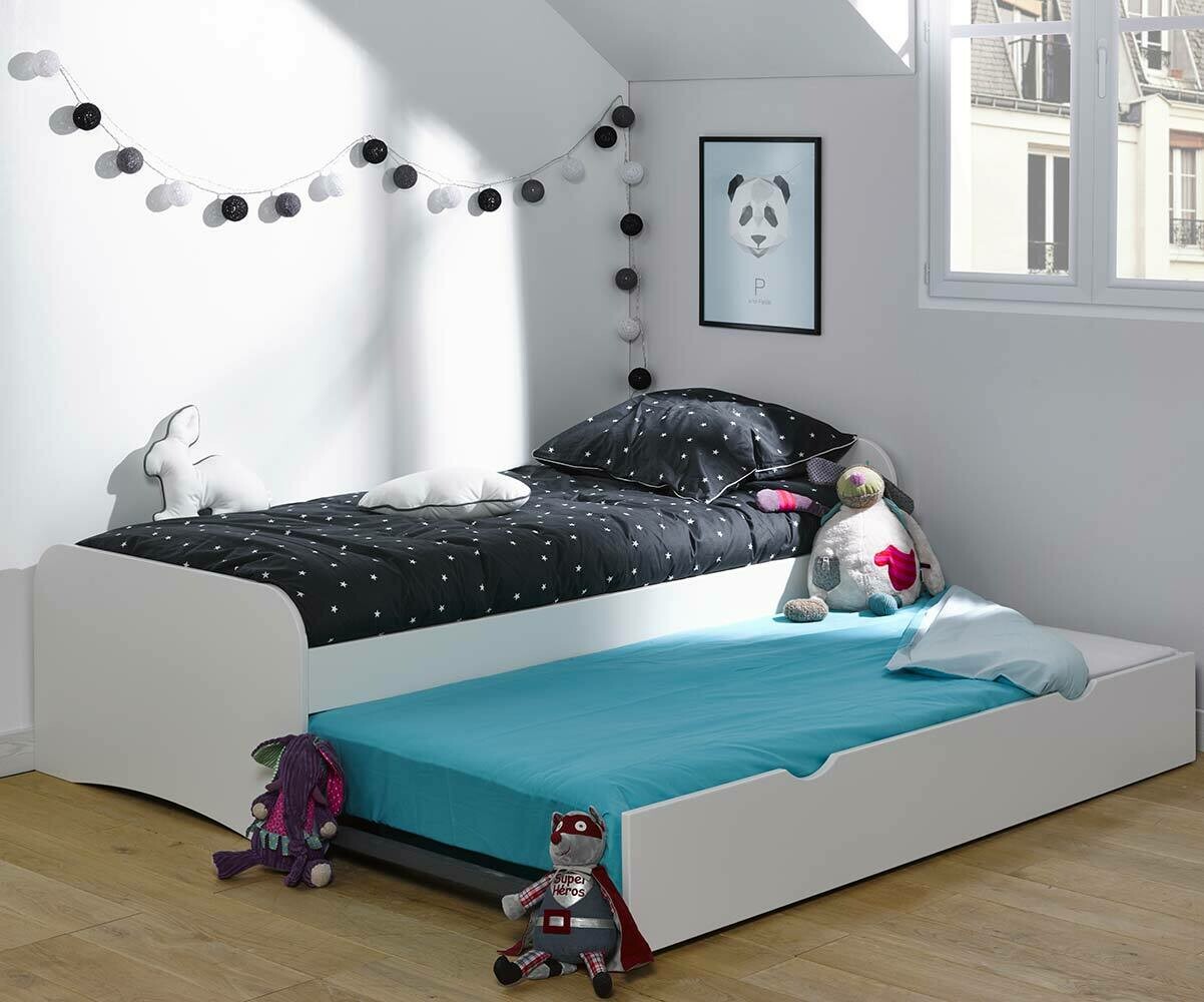 Lit Enfant Gigogne Twist Lit 2en1 Gain De Place Pour Invites Surprise Lit Enfant Gigogne Twist Lit 2en1 Gain De Place Pour Invites Surprise