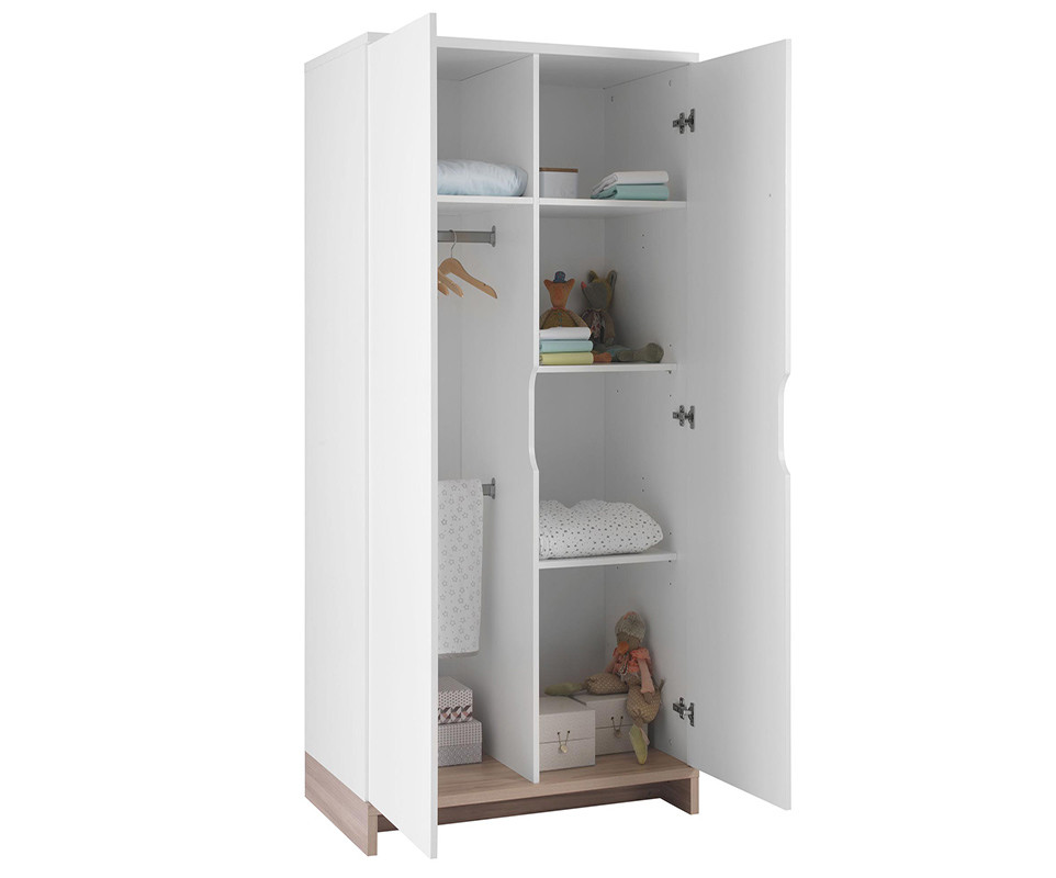 Chambre Bebe Complete Plume Lit Commode Armoire Made In France