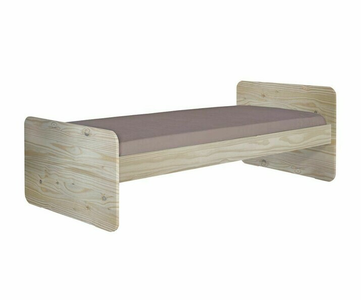 Lit enfant avec sommier et matelas - Lemon