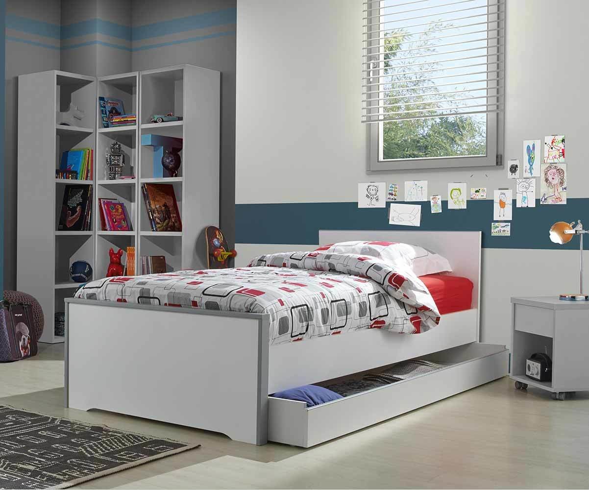 Lit Enfant Timeo Avec Sommier Matelas Made In France