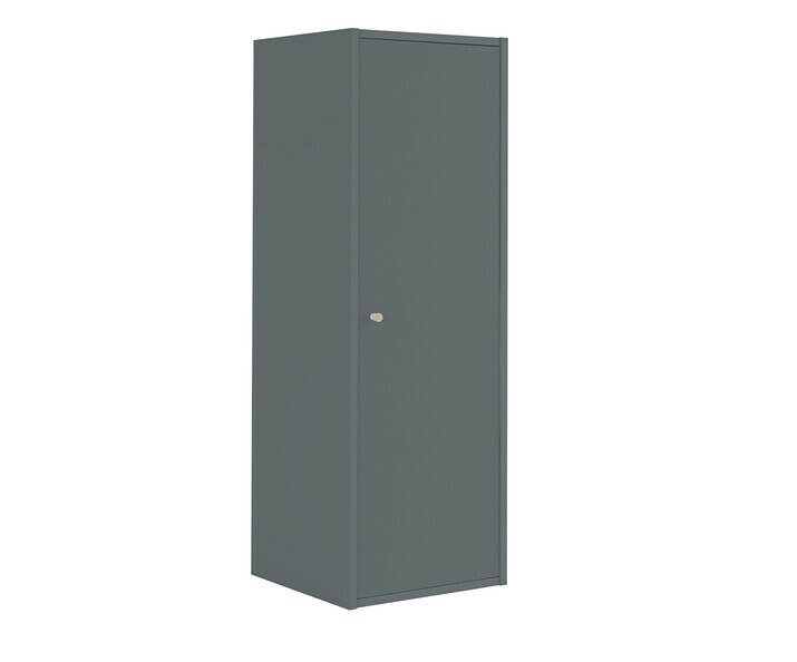 Meuble de Rangements Moov 3 Cases Grises avec une Porte Grise
