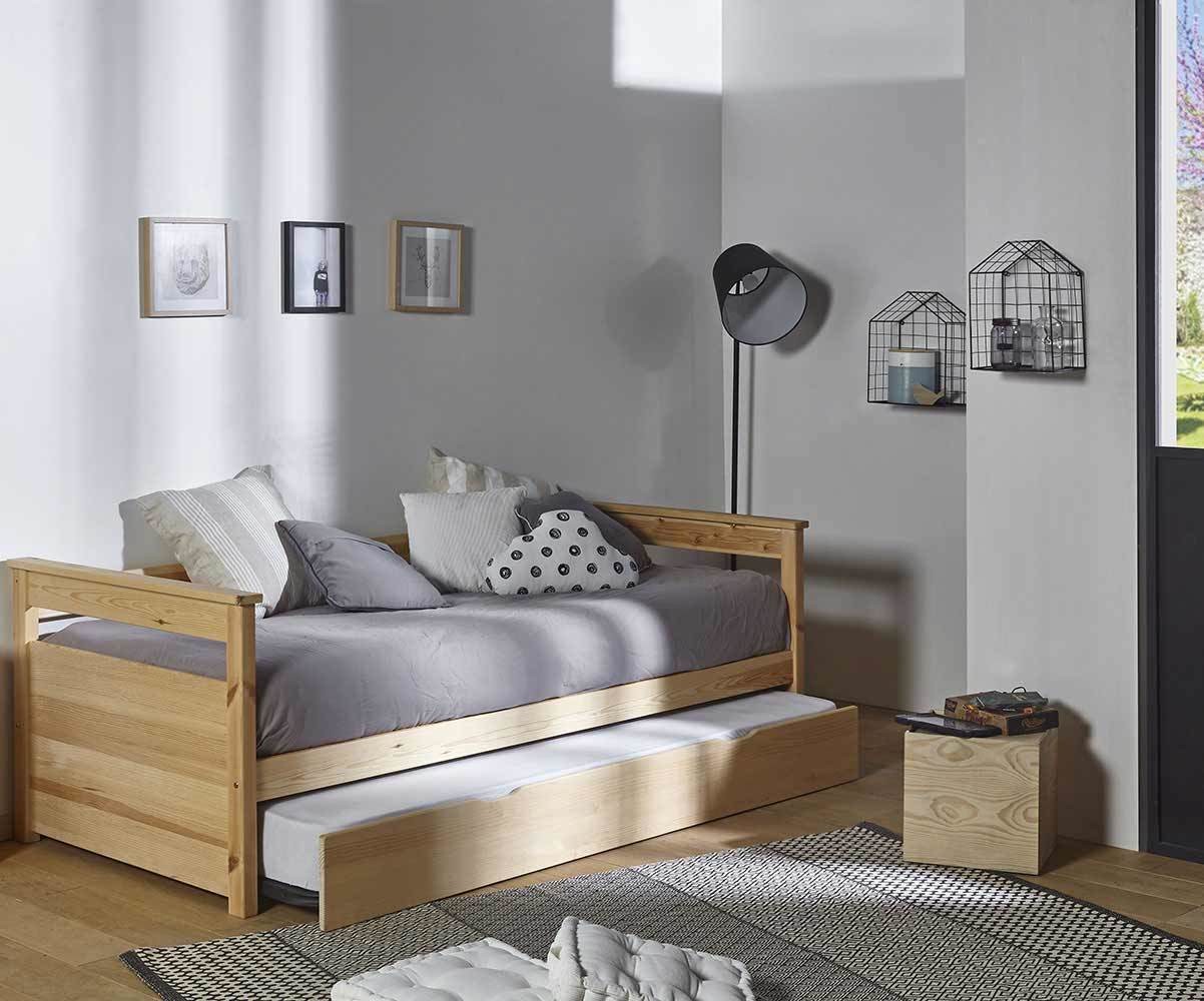 Lit Enfant Banquette Melo Mobilier En Bois Massif Lit Enfant Banquette Melo Mobilier En Bois Massif