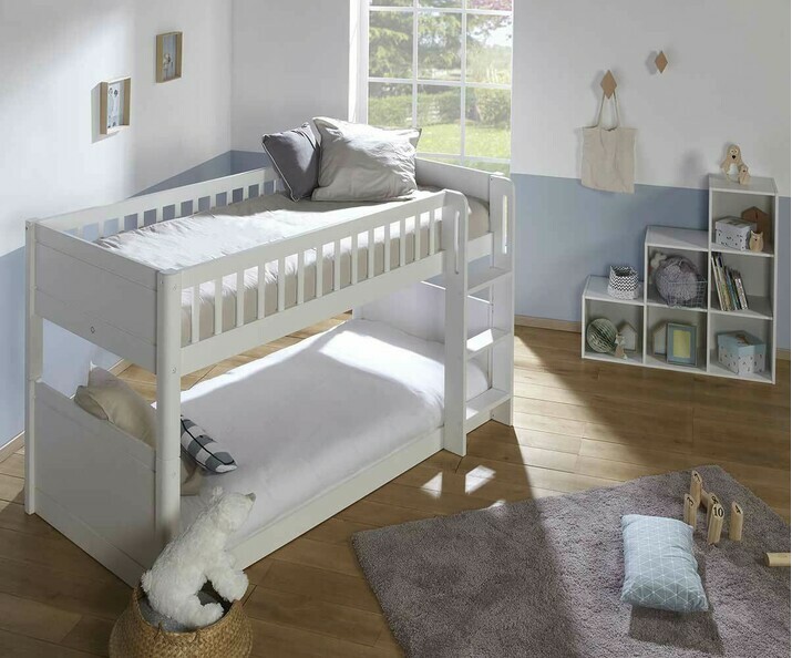 Lit Superpose Enfant Evolutif Couchage Bas Rio Gain De Place