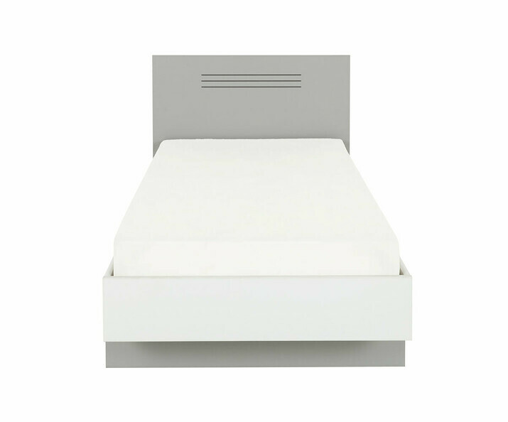 ACMA I Lit pour enfant Lit pour adolescent Complet avec tiroir matelas et sommier /à lattes Blanc