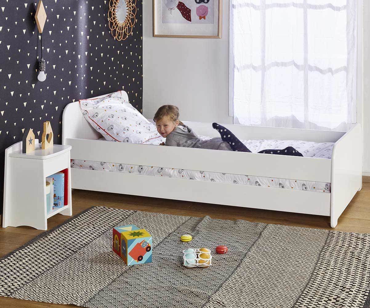 Nouveau...... lit pour tout-petits enfants lit enfants lits avec amovibles côté barrière de sécurité