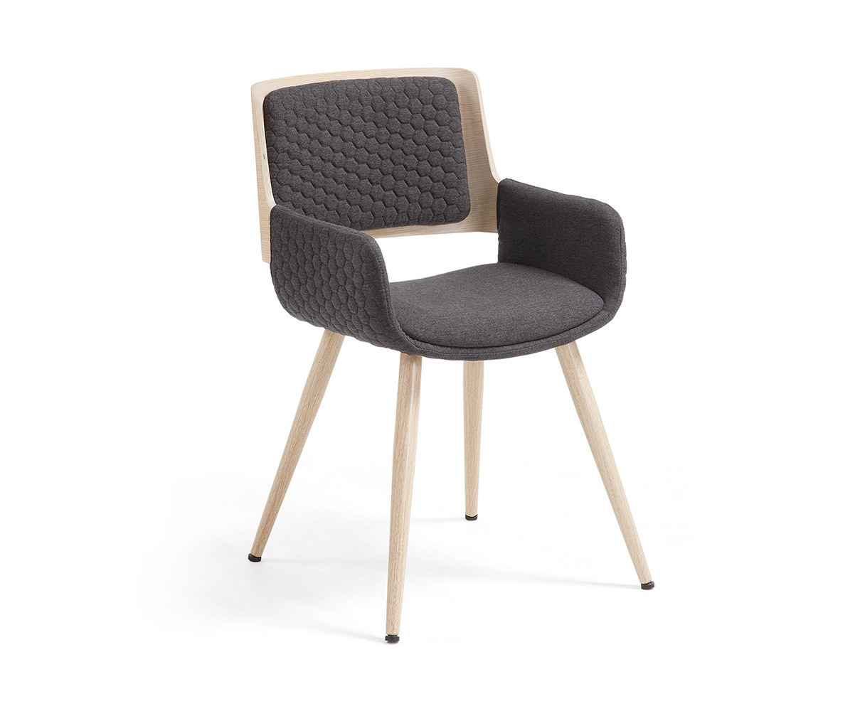 Fauteuil Andréa Gris anthracite