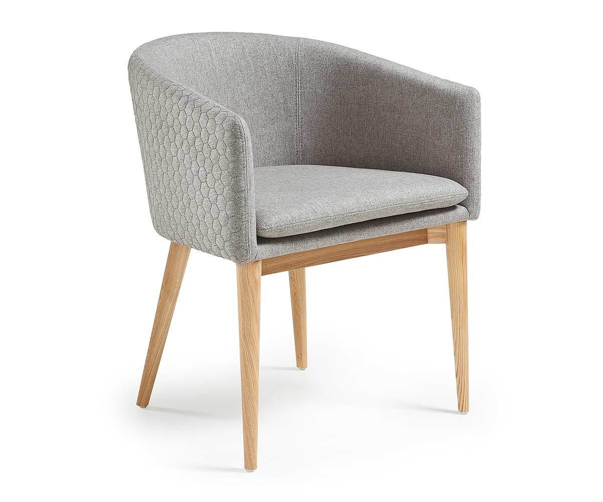 Fauteuil Waki Gris clair