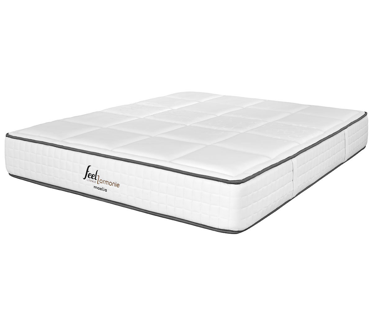Matelas 2 places en mousse Maelia 140x200 cm