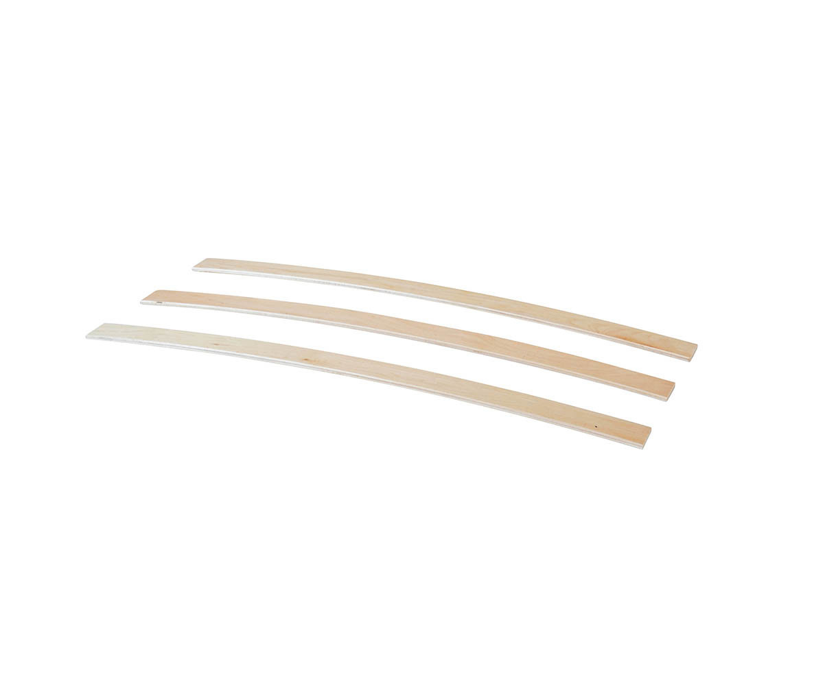PROMO ! Lot de 3 lattes de sommier ado Bois 80 cm