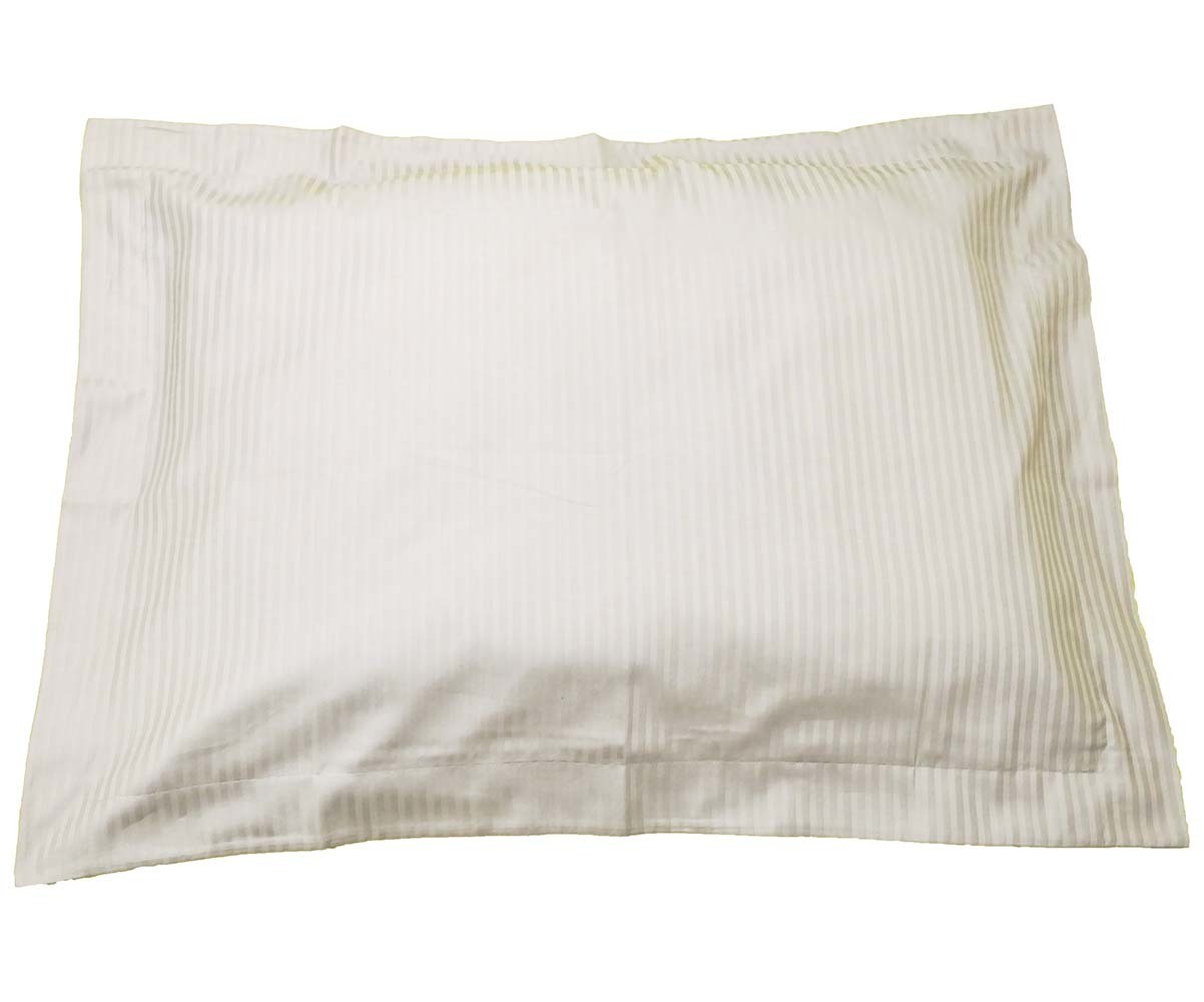 Taie d oreiller rectangulaire 50x70 cm 100% Coton - Blanc