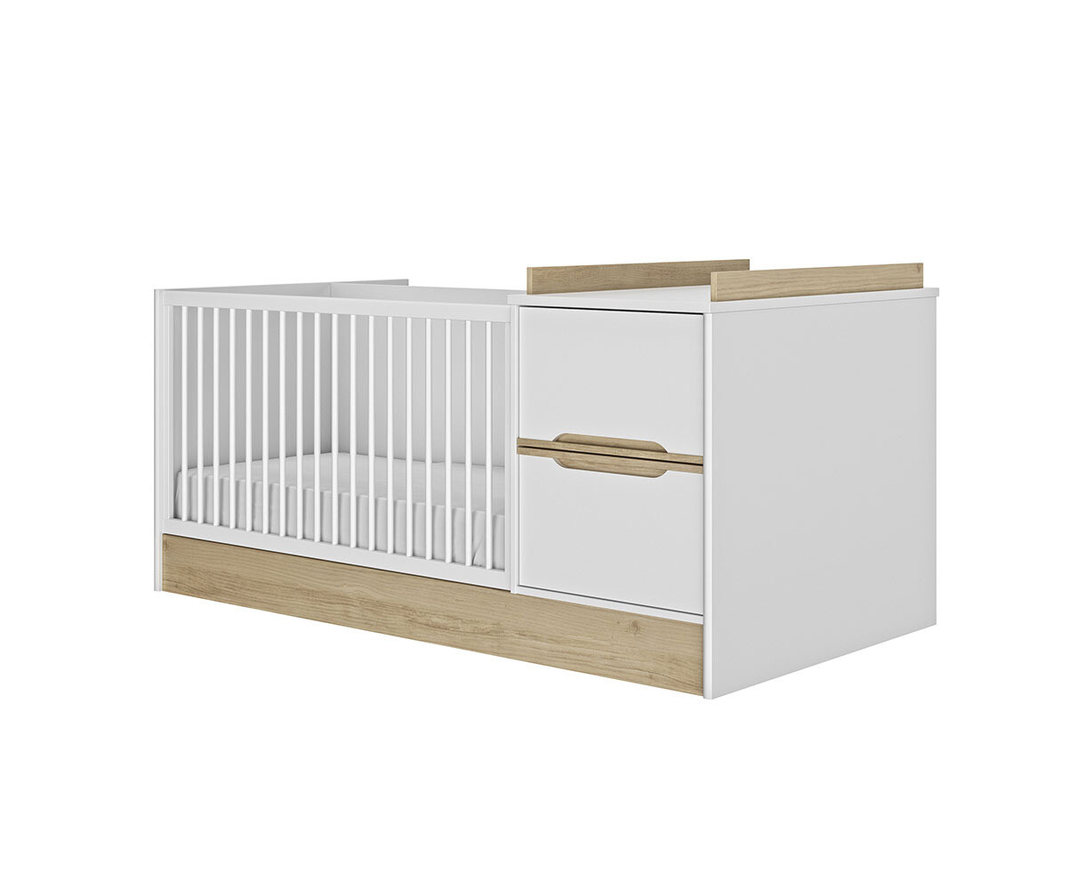 Lit Bebe Combine Evolutif Ange Mobilier De Fabrication Francaise