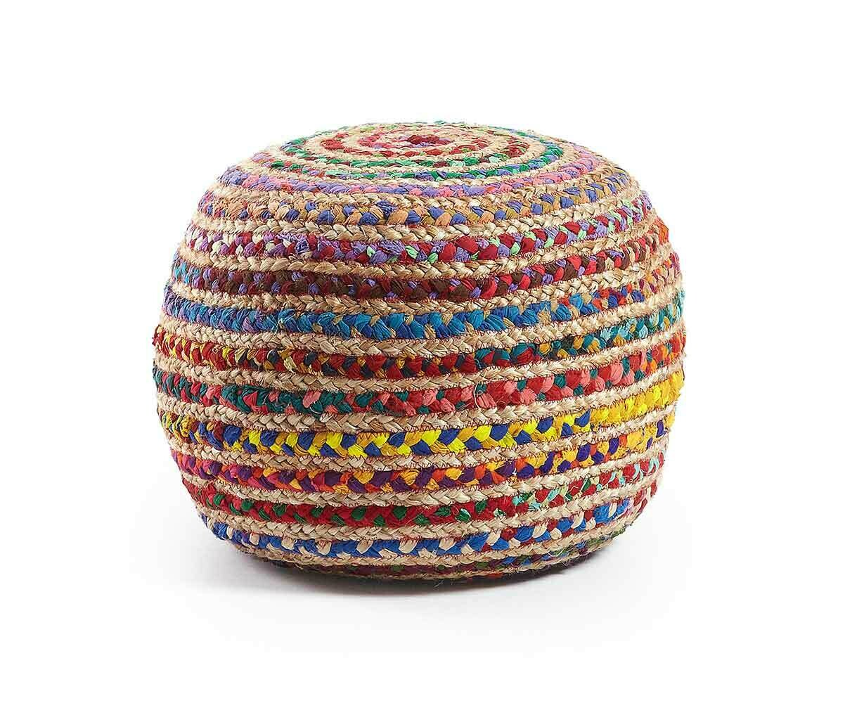 Pouf Raya Multicolore 50 cm