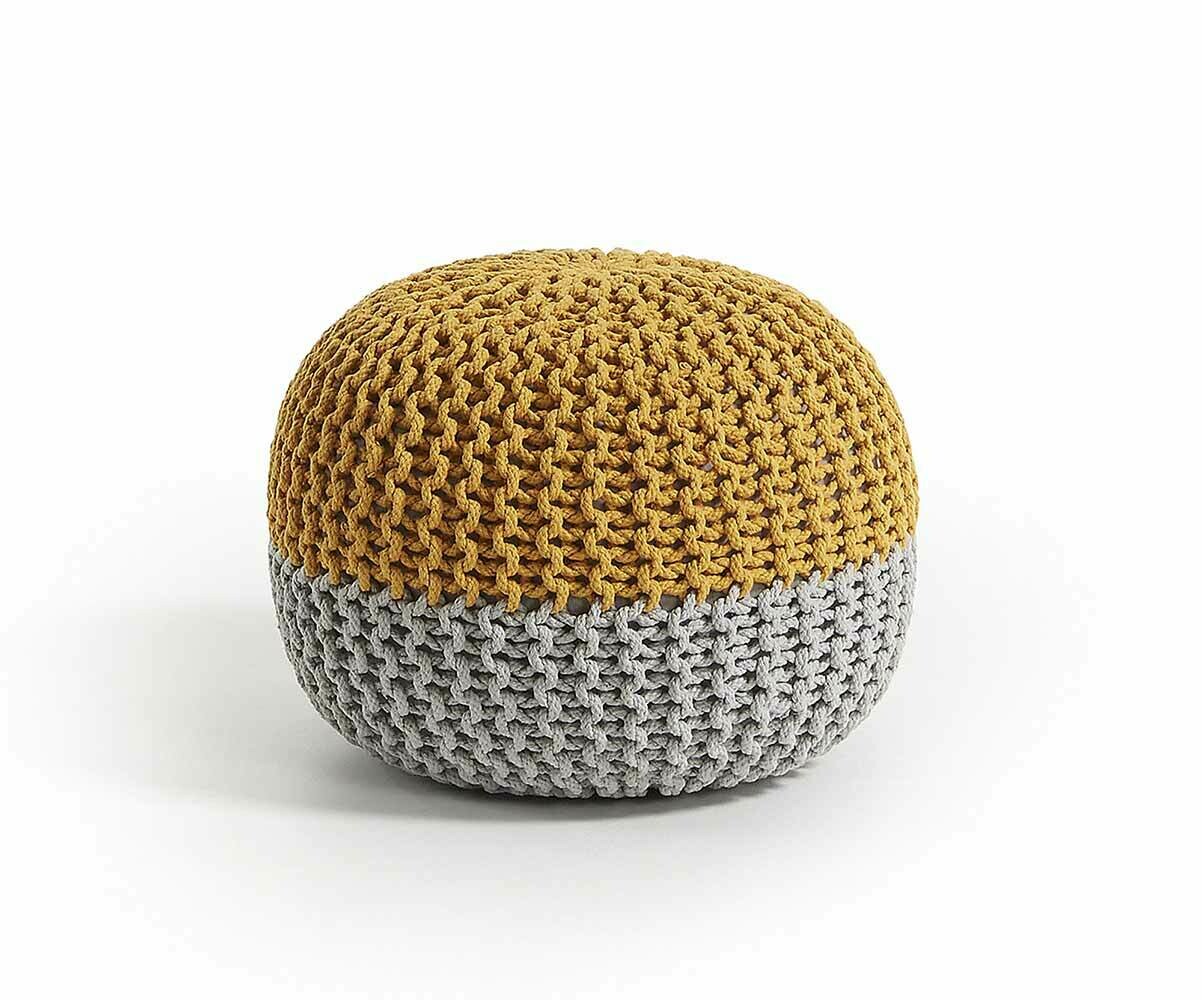 Pouf Tweetie Moutarde