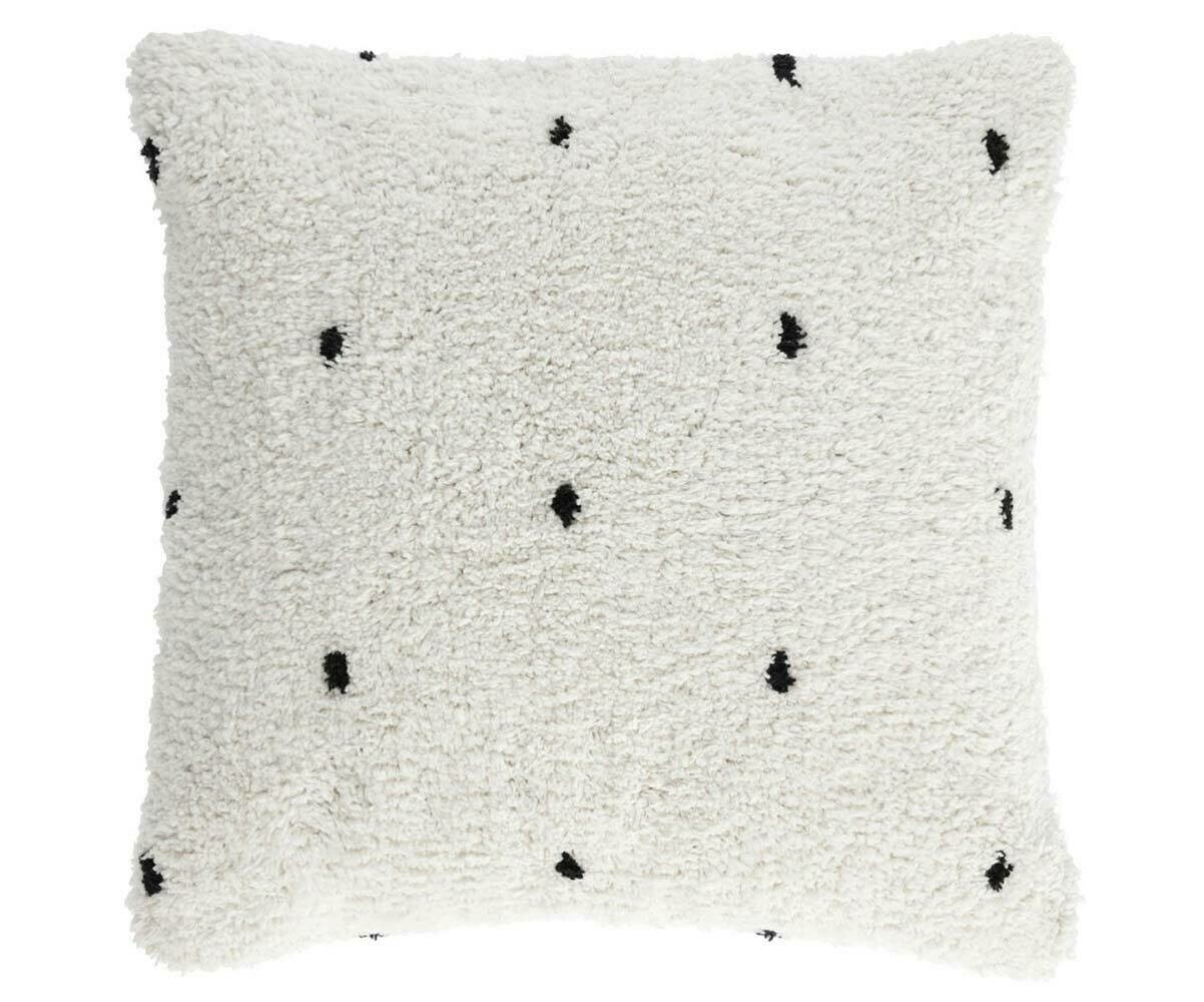 PROMO ! Coussin Pongo Blanc 45x45 cm