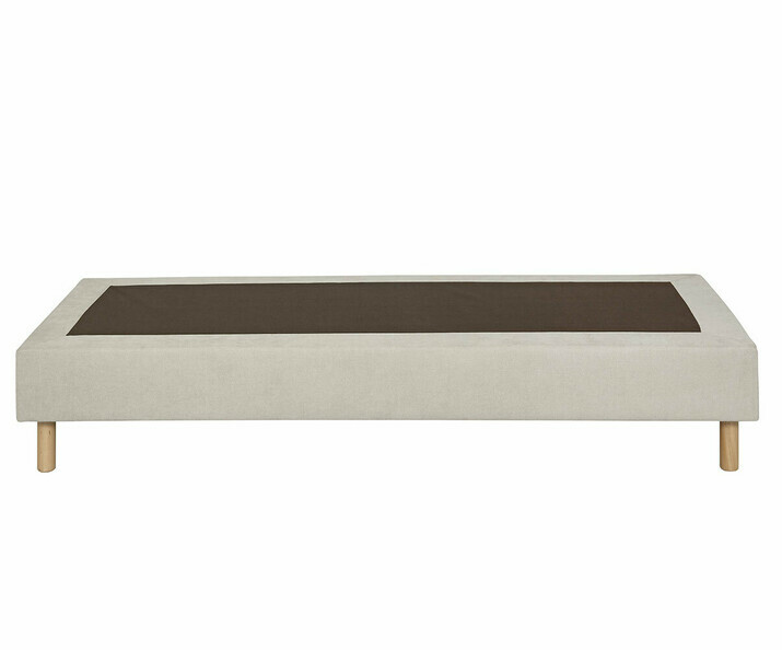 Sommier en tissu simple avec pieds en option