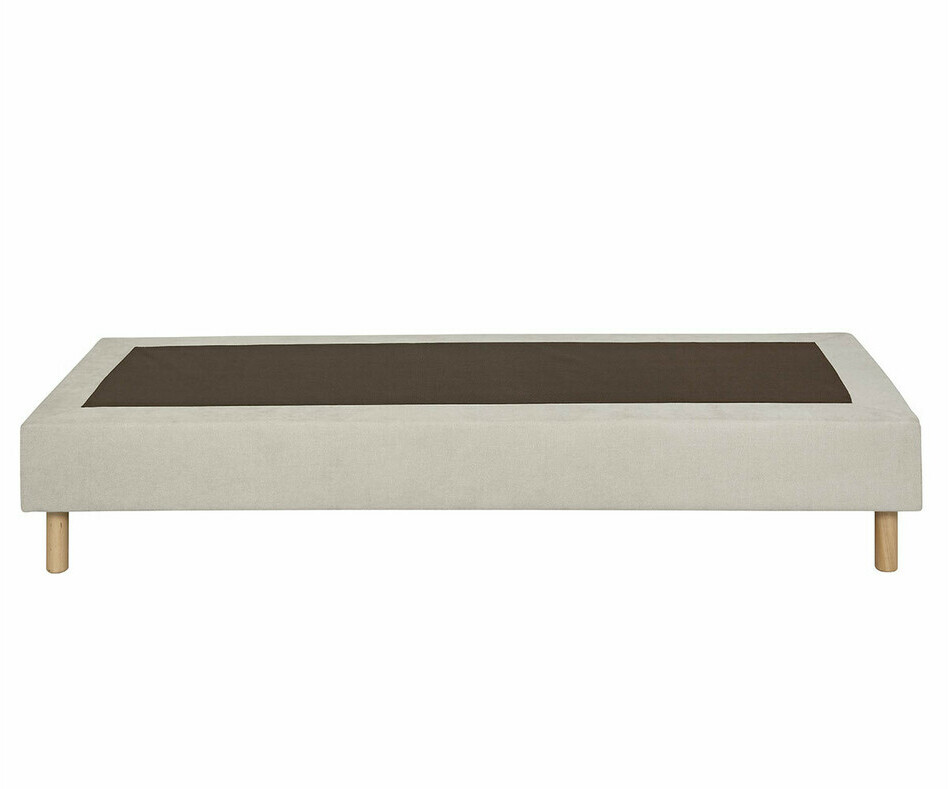 Sommier en tissu simple avec pieds en option