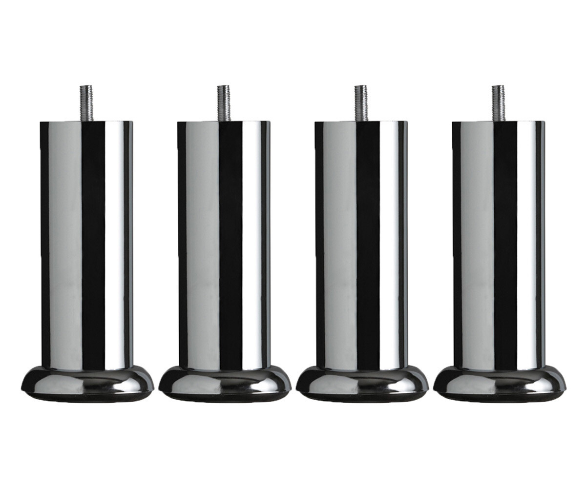 Pieds de lit adulte Cylo Chromé