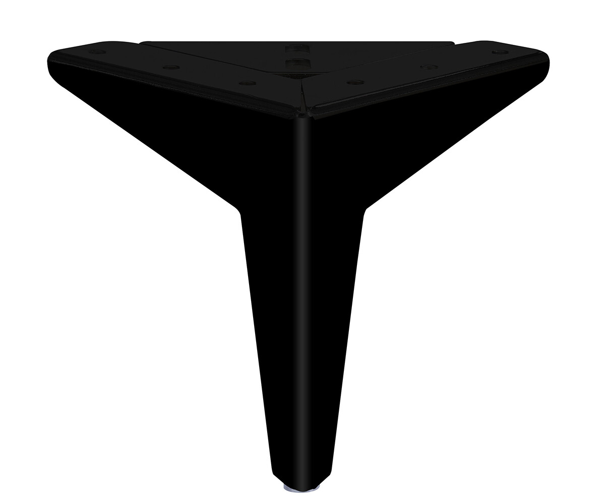 Pieds de lit adulte Kompy Noir