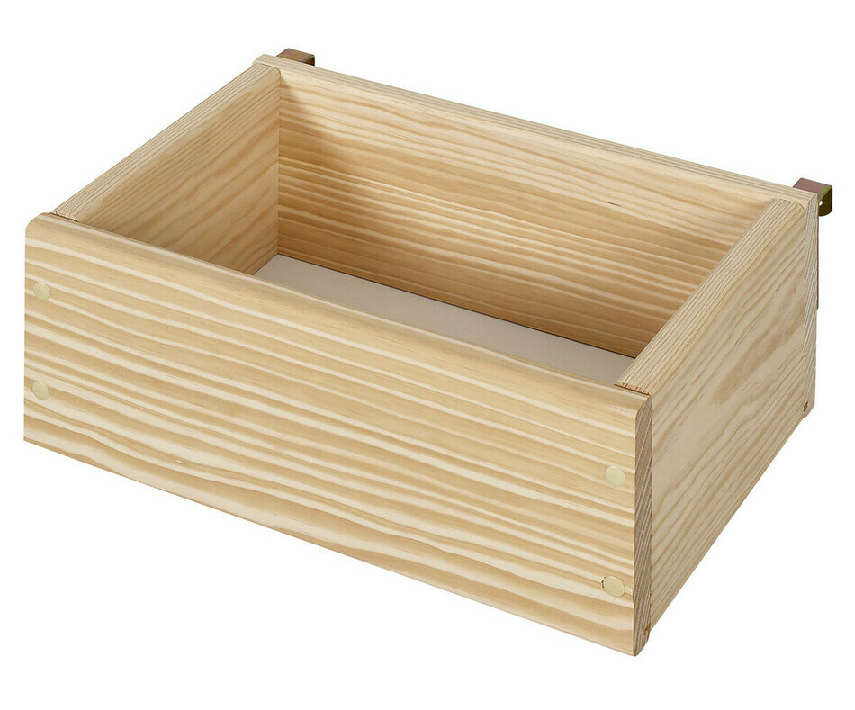 Casier ado en bois naturel