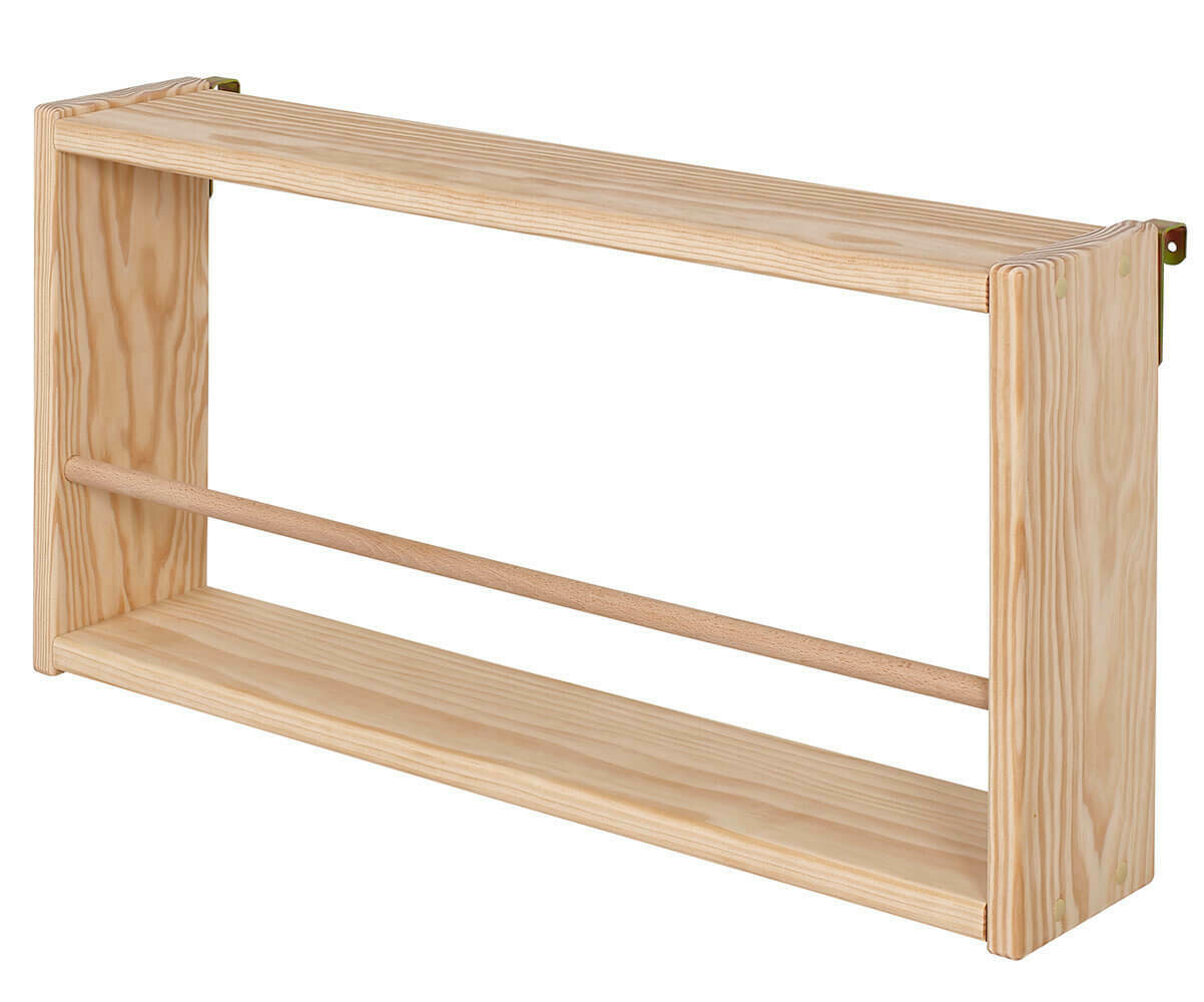 Etagère à barreau adulte Gana Bois naturel