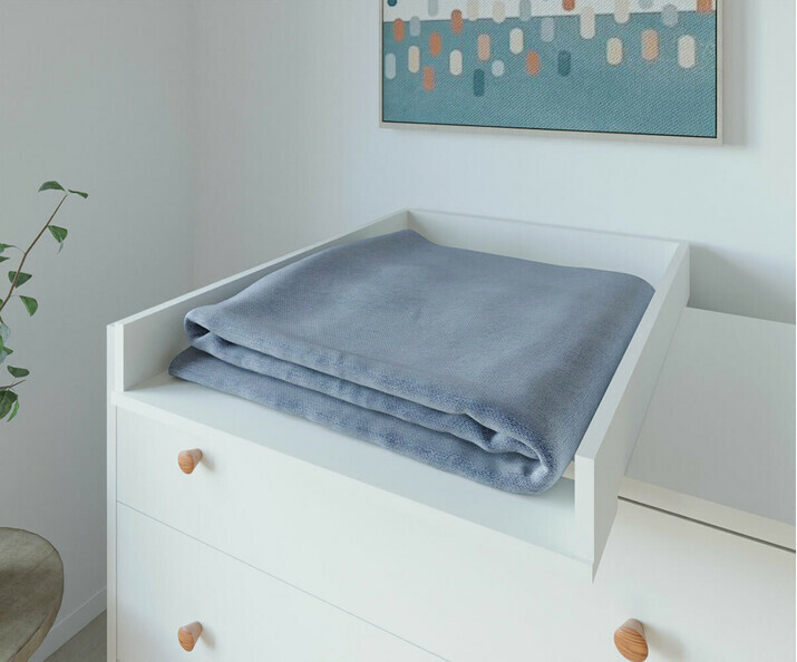 Plan à langer pour commode et lit bébé NAMI : amovible et écologique