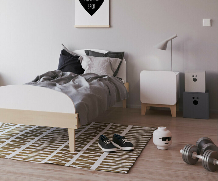 Table de chevet enfant en bois - Ma Chambre d'Enfant