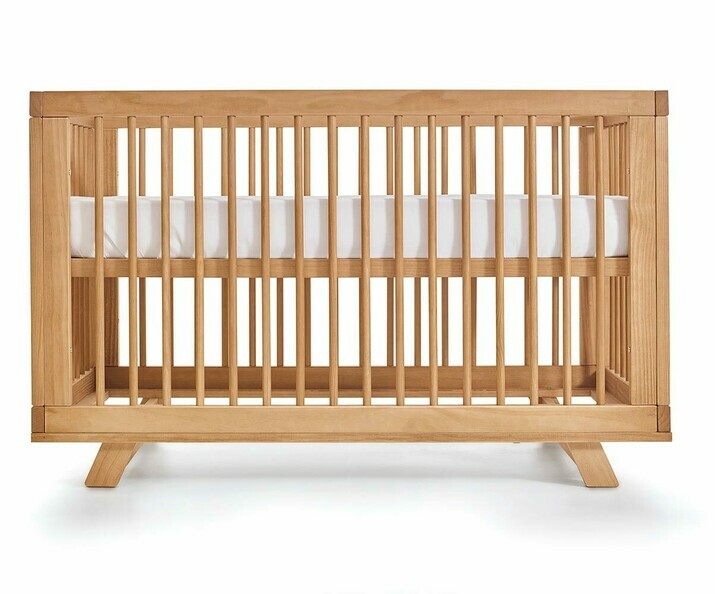 Lit bébé Jany 70x140 cm avec 3 hauteurs de sommier avec matelas 