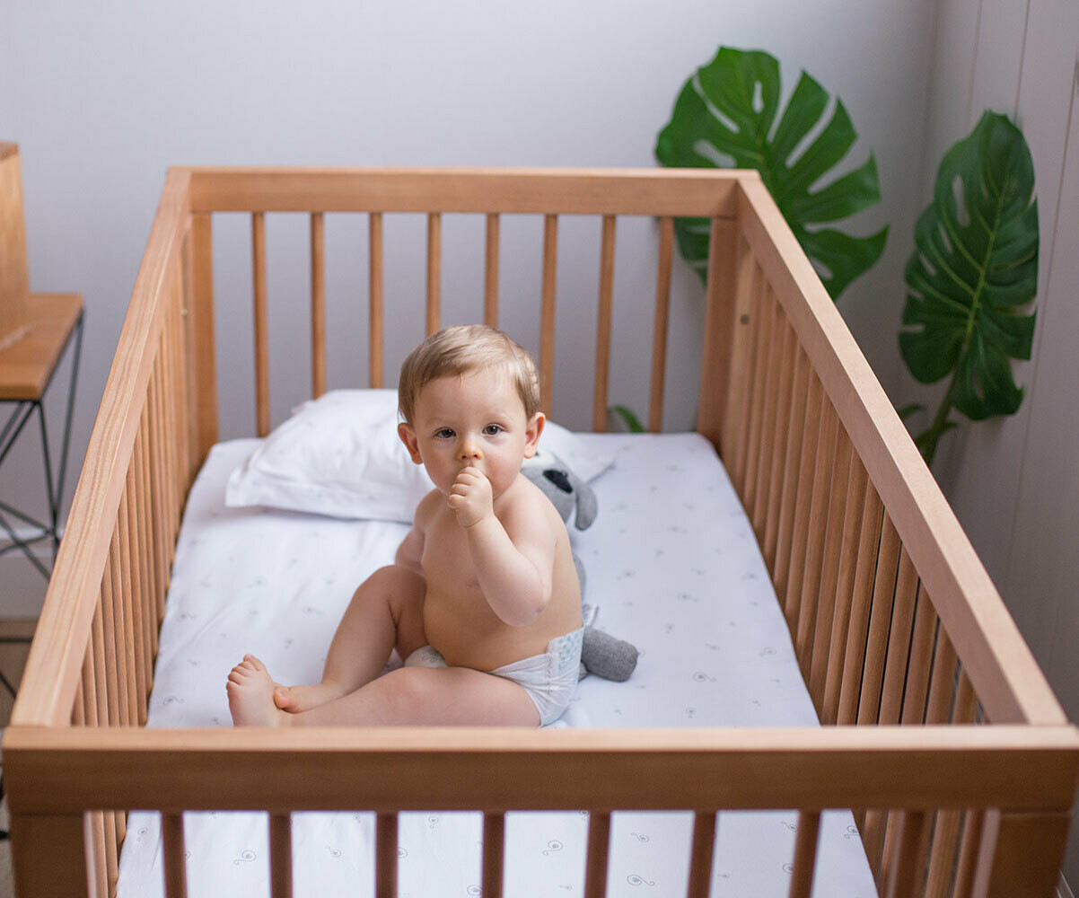 Lit bébé évolutif avec matelas - Jany