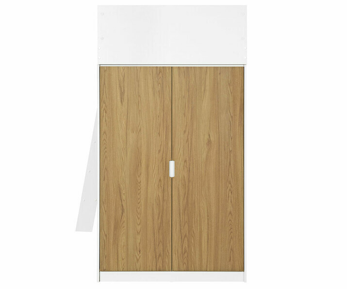 Lit mezzanine enfant Azou vue armoire