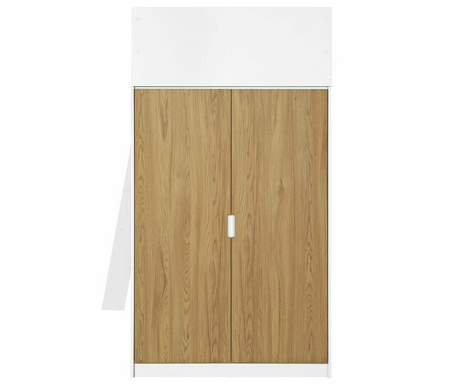 Lit mezzanine enfant Azou vue armoire