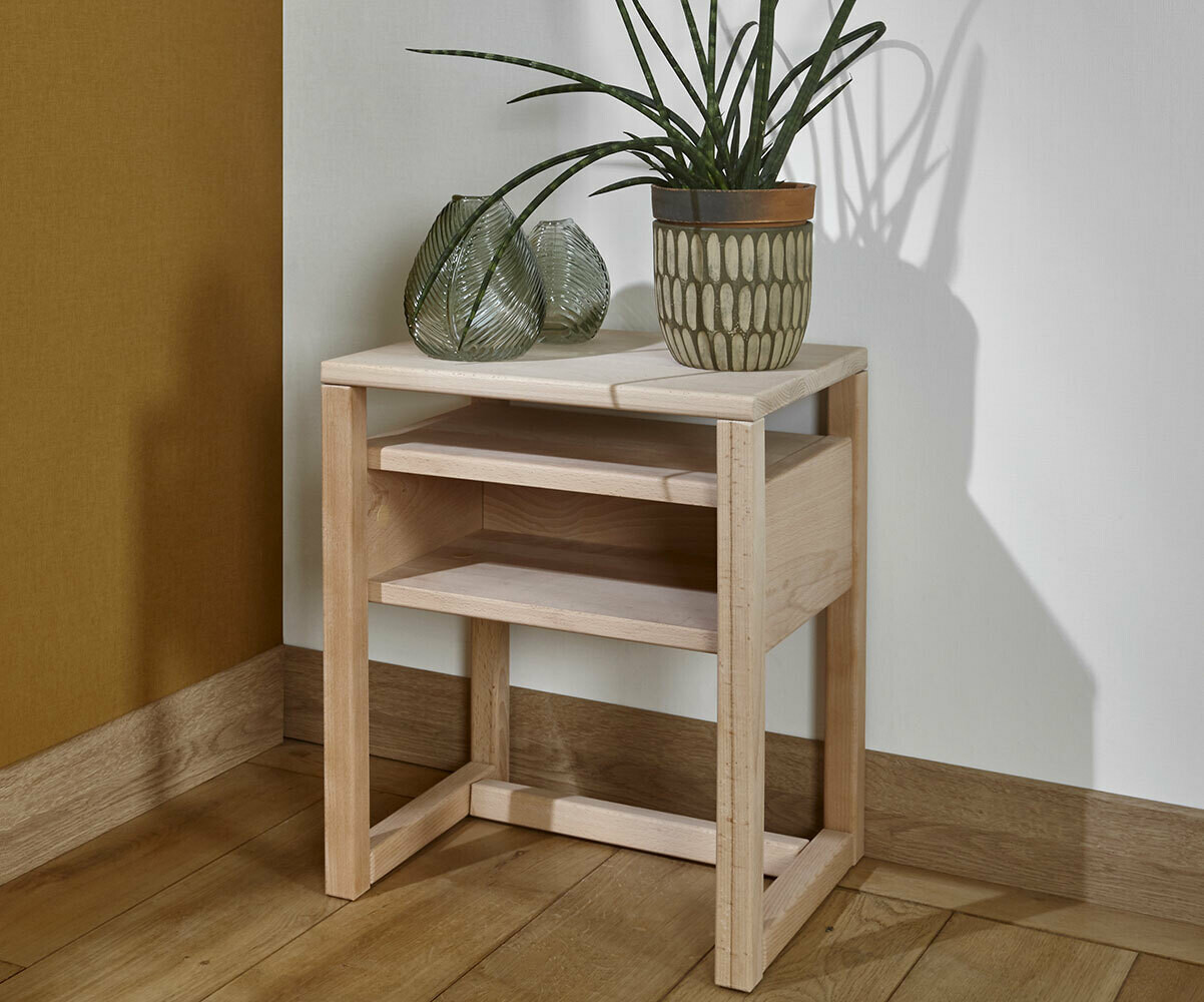 Chevet ado Nali Bois naturel