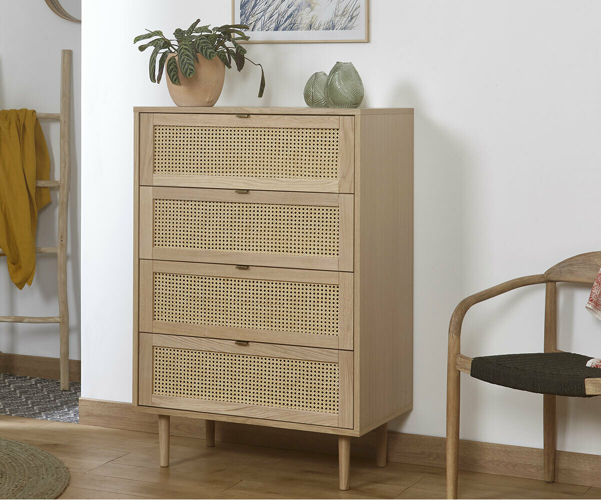 Commode ado Narva Chêne clair