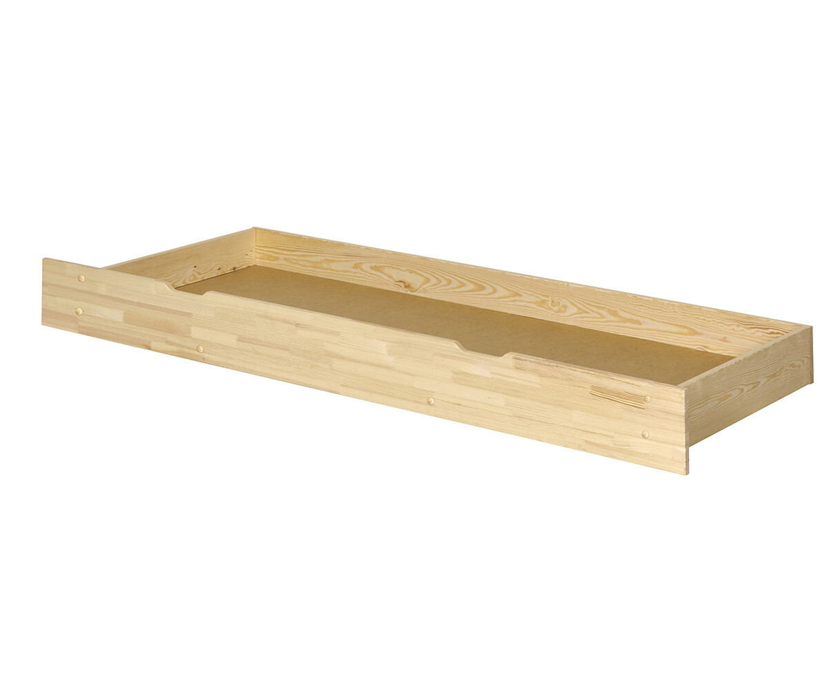 Tiroir pour lit superposé adulte Hikari Bois naturel 80x200 cm