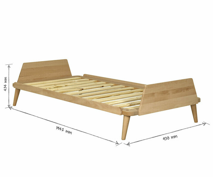 Dimension lit Kyou enfant 90x190