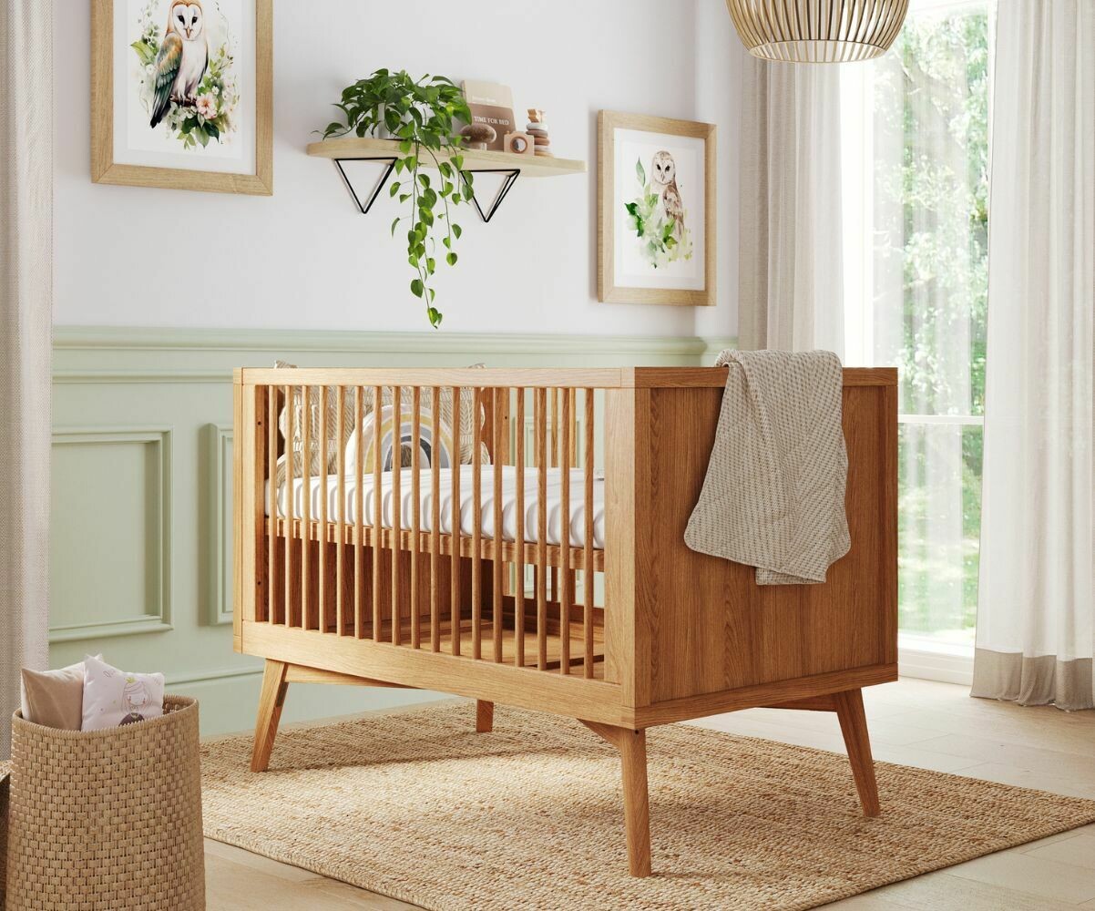Lit bébé évolutif Taloa Blanc 70x140 cm