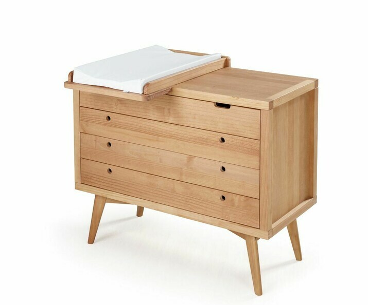 Commode à langer Taloa en bois 