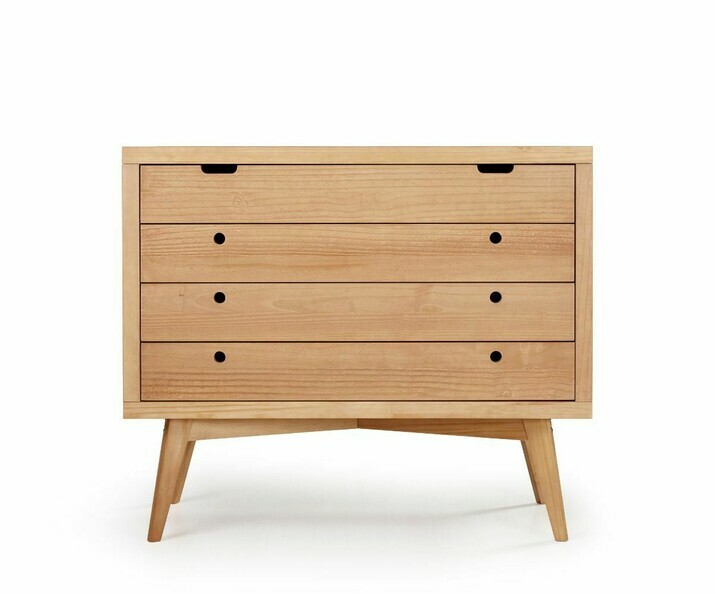 Commode Taloa en bois naturel
