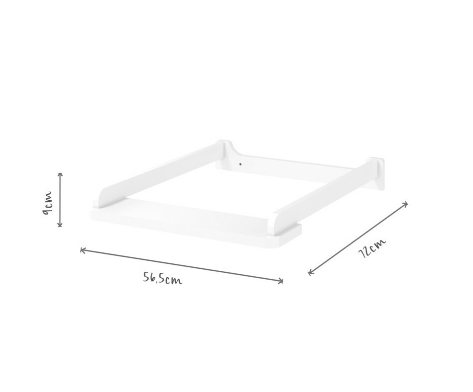 Dimensions plan à langer Taloa