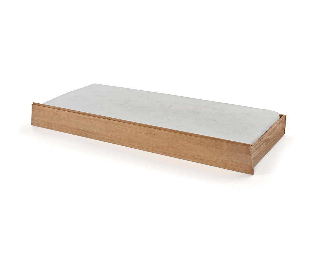 Tiroir de lit bébé Tiana Bois naturel 80x190 cm