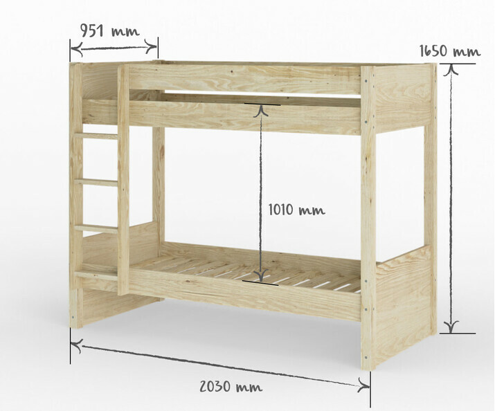 Dimension lit adulte 80x190