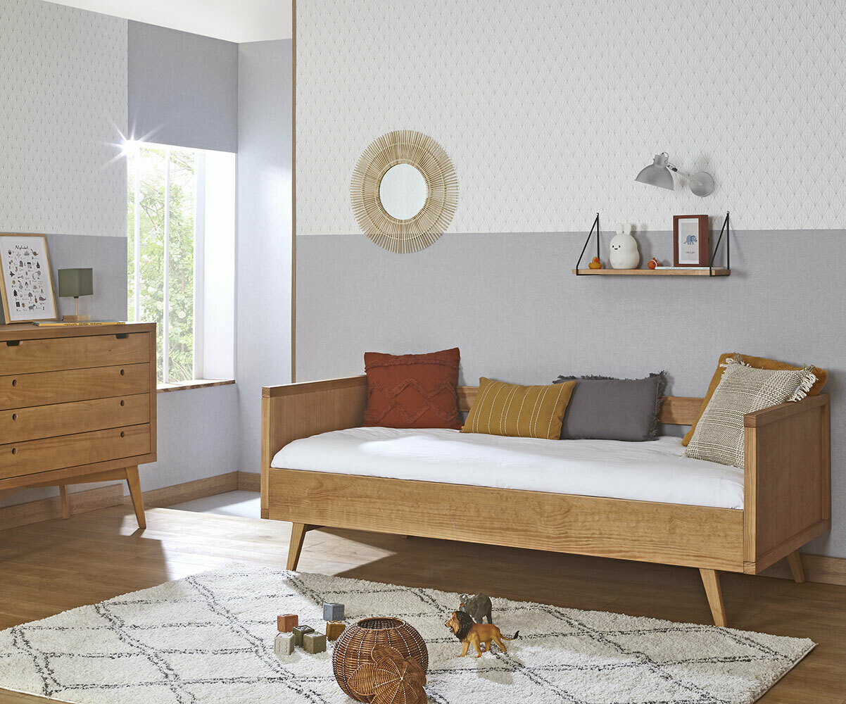 PROMO ! Chambre enfant Taloa Noisette 90x190 cm