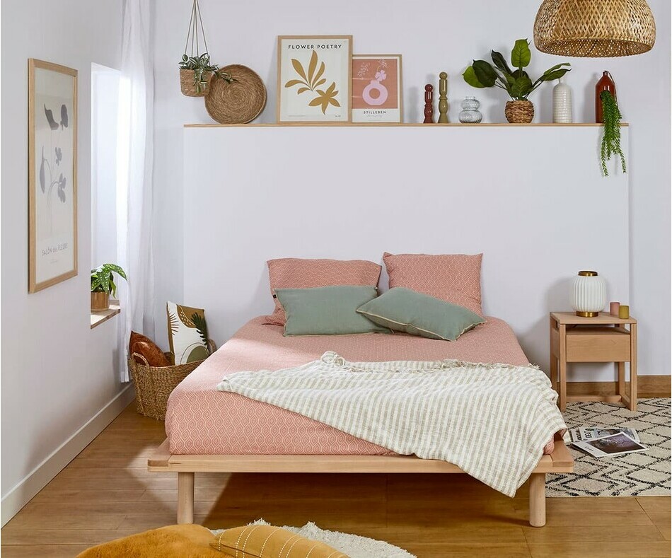 Lit Ado 2 places Hoha avec Matelas est moderne et élégant