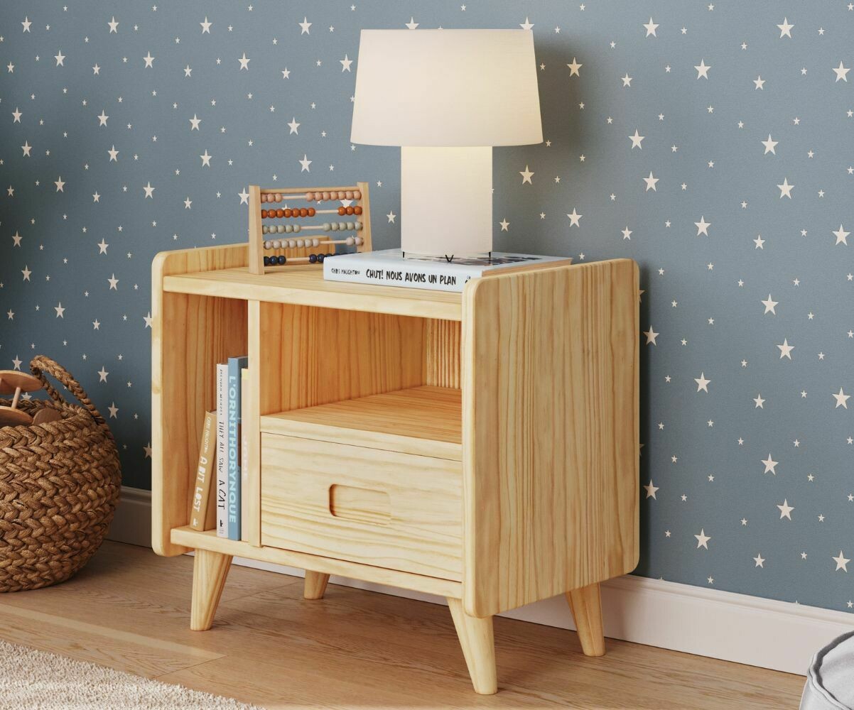 Chevet enfant Foray Bois naturel