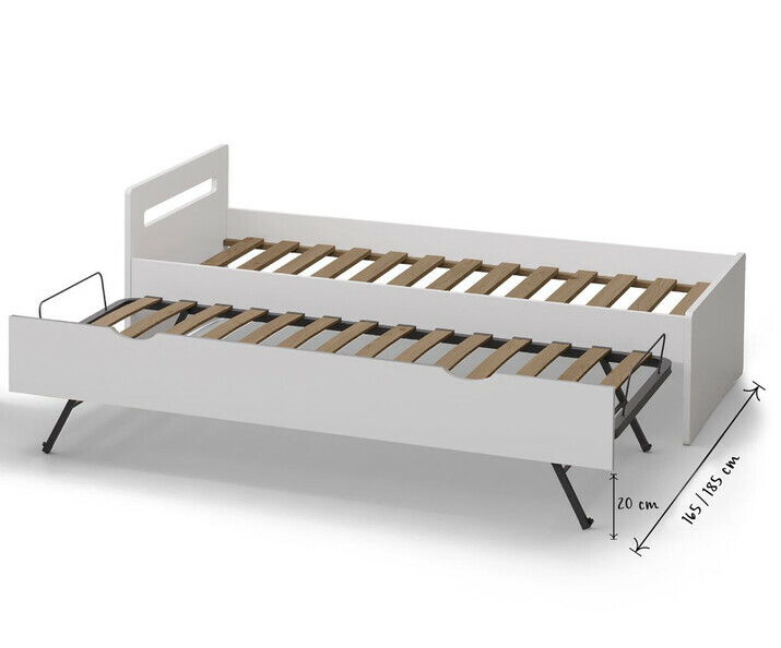 Dimensions lit gigogne enfant Taki ouvert