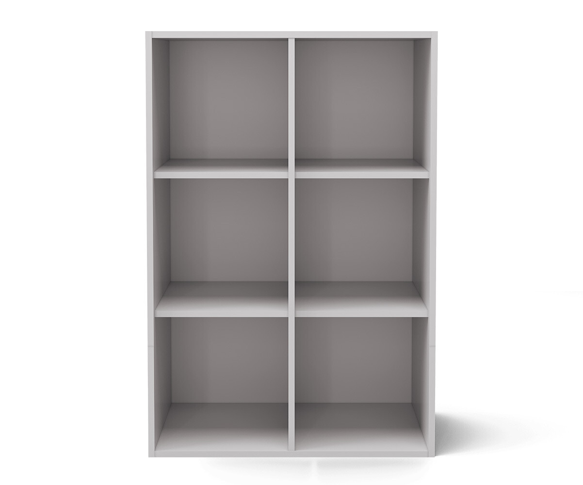 Cube de rangement vertical Kaeos Blanc/Opt:6 cases